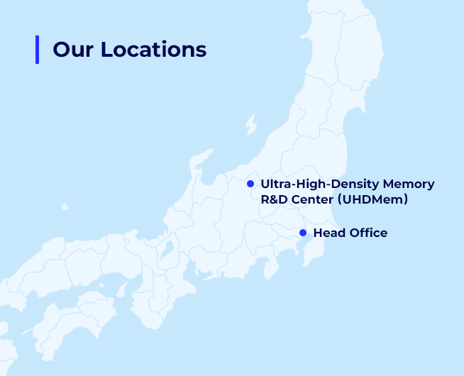 Our Locations Ultra-High-Density Memory R&D Center (UHDMem) Head Office
